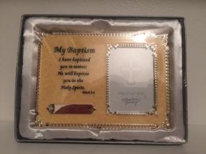 Baptism Frame
