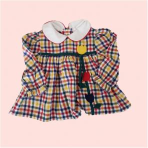 Colorful Vintage tulip blouse 18m