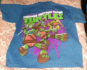 14/16 Boy's NINJA TURTLES T-shirt