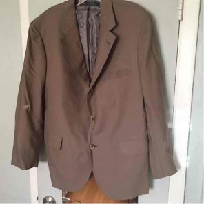 Tan Wool Brooks Brothers SportJacket,42S