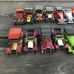 Old toy cars