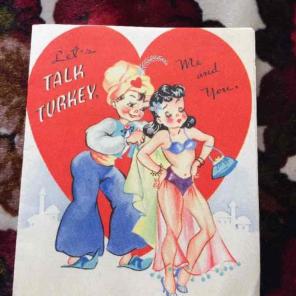 Vintage Valentines Card