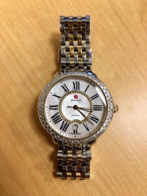 Michele two-tone Serein watch