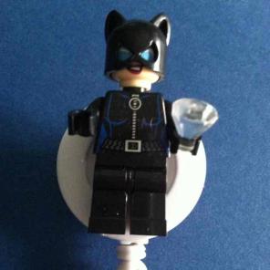 Cat Woman Lego ID Badge Batman Gotham RN