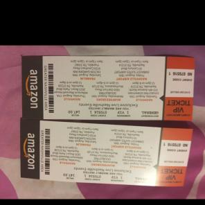 2 Amazon Live Workshop Tickets