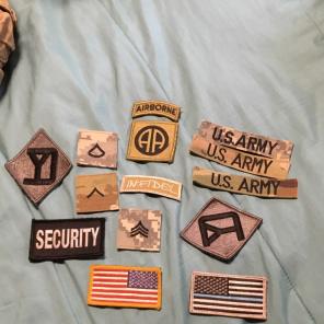 Velcro US Military Patches