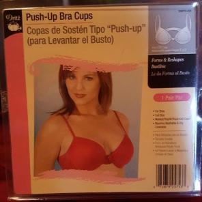 Push up bra cups