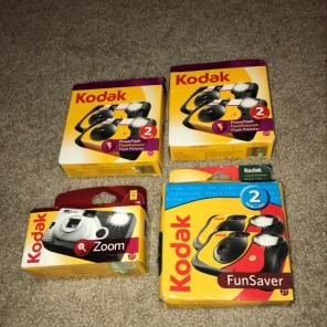 6 Vintage Kodak Single Use Camera Lot