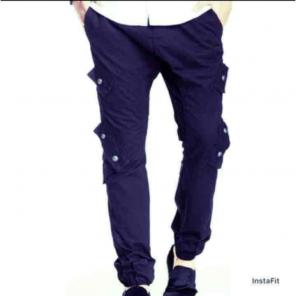 NAVY BLUE CARGO JOGGERS