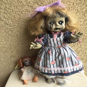 OOAK Creepy Goth Doll Missy