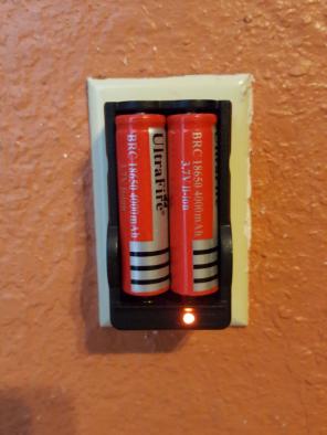 Charger with li-ion batteries