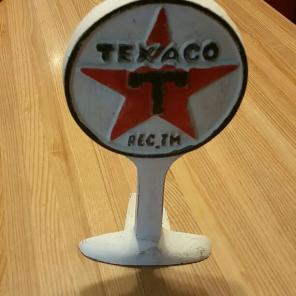 Cast Iron Texaco Door Stop