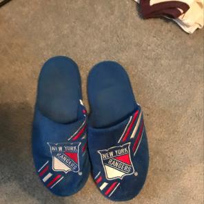 NY Rangers Slippers