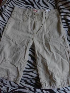 Levis Khaki Bermuda Shorts Size 16