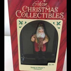 Gibson Santa Ornament New