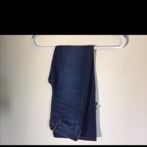 High Waisted Denim Jeggings