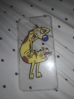 Cat dog iPhone 6 plus phone case