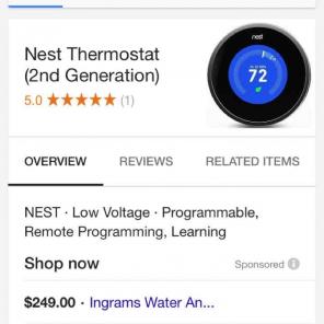 Nest digital thermostat