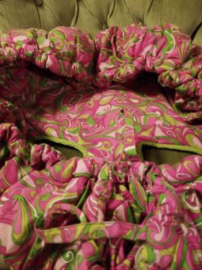 Pink Paisley Floppy Seat