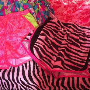 Girls athletic shorts