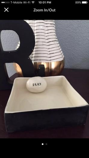 Rae Dunn STAY Napkin Holder