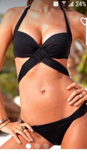 VICTORIA'S SECRET BIKINI TOP SIZE 34C