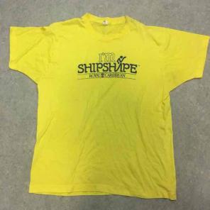 Vintage ship shape Royal Caribbean tee
