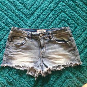 PINK vs denim shorts size 8