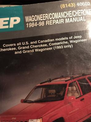 Jeep Chilton Repair Manual