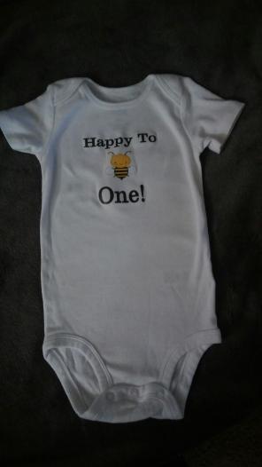 Happy to bee one birthday oneise