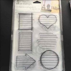 Journaling Clear Rubber Stamps