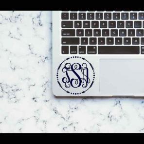 Monogram Arrow Decal