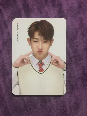 Monsta X Wonho Rush Photocard Secret Ver