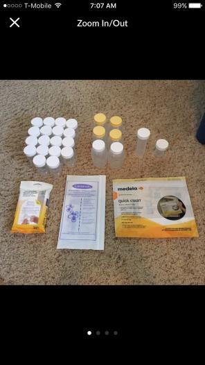 Breast Milk Storage Bottles & Bags