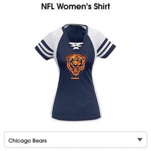 NFL Chicago Bears women's jersey