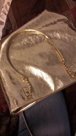 Gold MK Purse