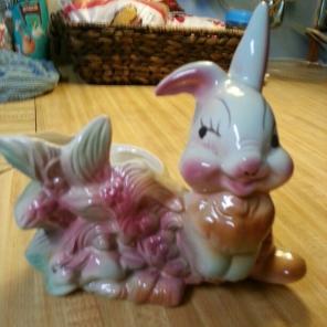 Authentic Disney Thumper Planter 50s