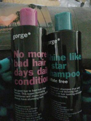 gorge* shampoo & conditioner