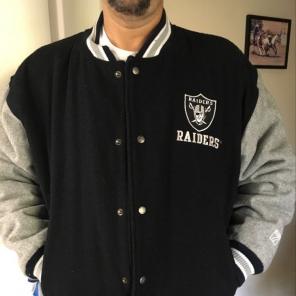 Old School Wool Raiders Jacket Mens