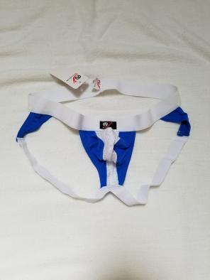 Sz-L Blue Jockstrap For Man