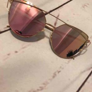 Rose gold sunglasses
