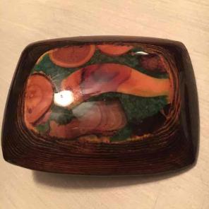 Bill Boggs handmade wooden belt buckle