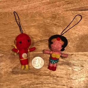 Yarn keychains