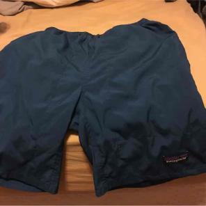 Boys Patagonia swim shorts