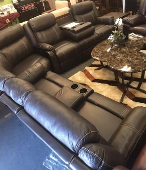 Rummy Confortable Charcoal 3PC Sectional