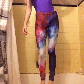 Vintage purple bodysuit