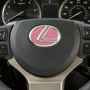 Lexus - Inlay - Carbon Fiber - Pink