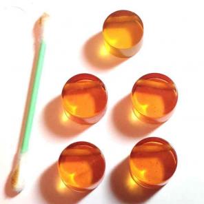 Vintage Amber Bakelite Buttons