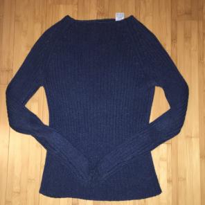 Express Blues Mock Neck Sweater