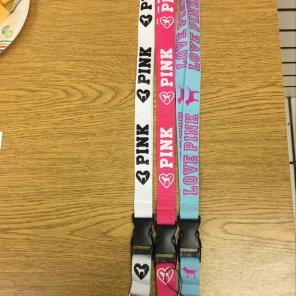3 Love Pink Lanyard